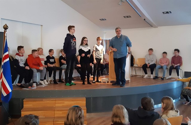 Upplestrarkeppni 7.b