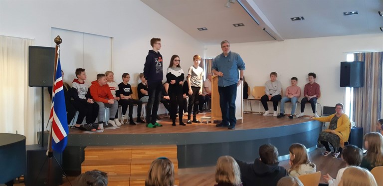 Upplestrarkeppni 7.b
