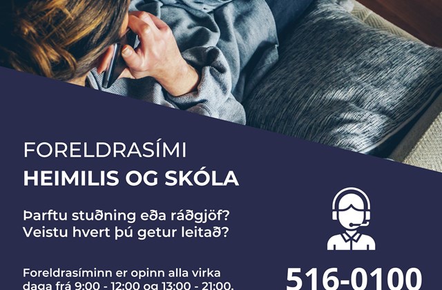 Foreldrasími heimilis og skóla