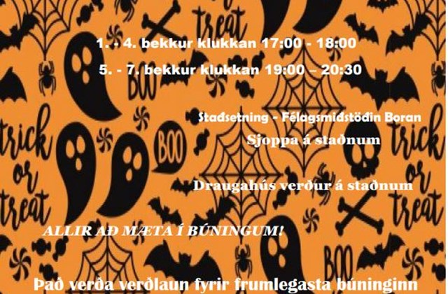 Hrekkjavökuball 1.-7. bekkur