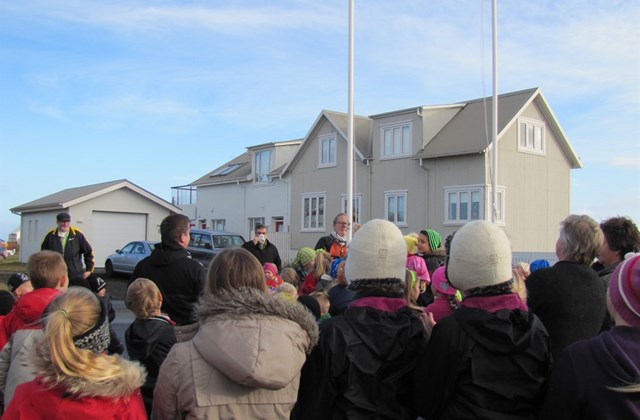 Stóru-Vogaskóli kominn með Grænfána