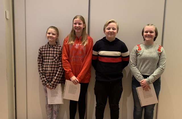 Stóra upplestrarkeppnin 7.b