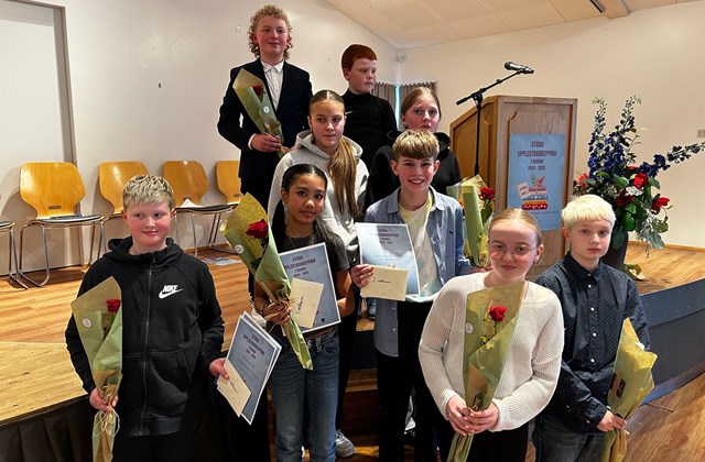 Stóra upplestrarkeppnin í Stóru-Vogaskóla