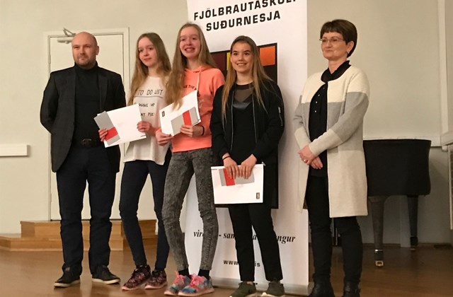 Glæsilegur árangur hjá nemendum Stóru-Vogaskóla