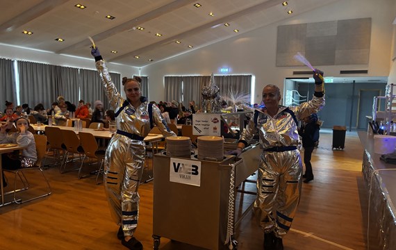 3. sætið í VÆB keppni Skólamatar