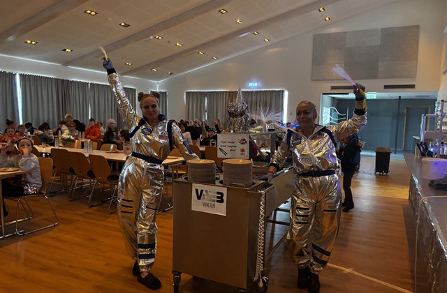 3. sætið í VÆB keppni Skólamatar