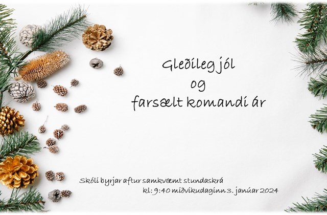 Jólakveðja 2023