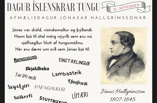 Dagur íslenskrar tungu haldinn hátíðlegur