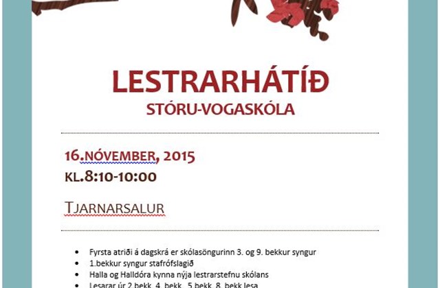 Lestrarhátíð