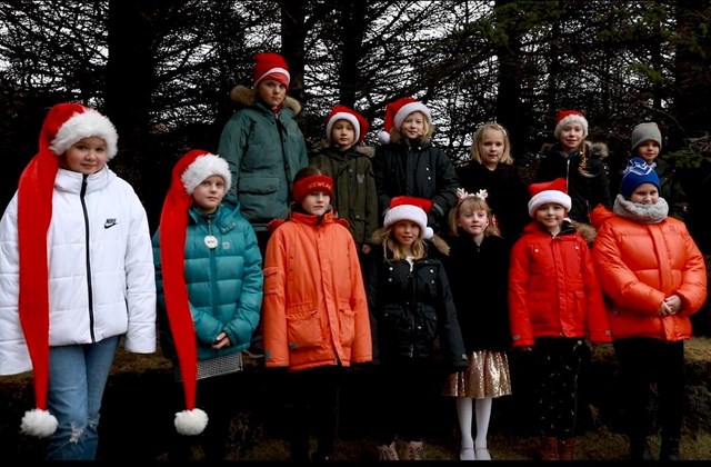 Skólakór - nóttin var sú ágæt ein