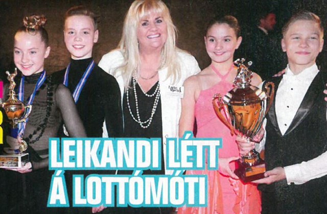 Frábær dansari í Stóru-Vogaskóla