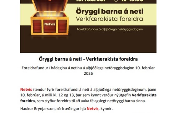 Öryggi barna á netinu