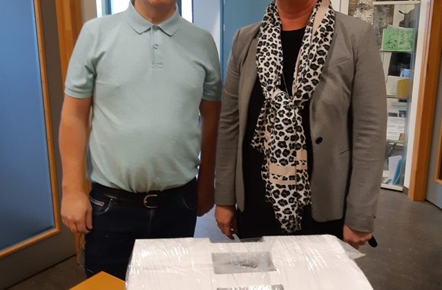 Gjöf frá kvenfélaginu Fjólu