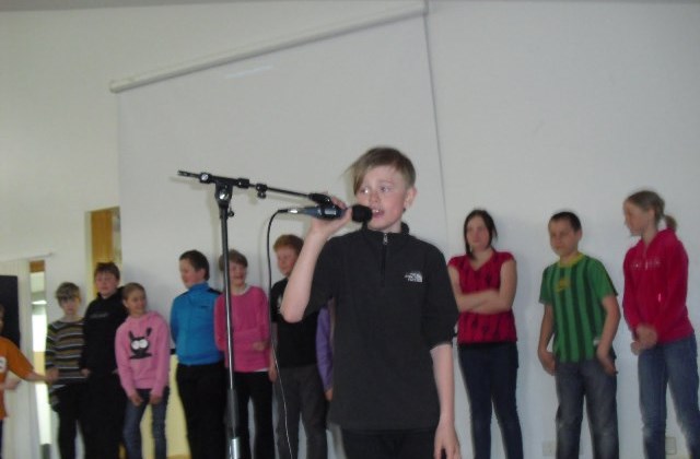 Síðasta samvera vetrarins í Stóru-Vogaskóla