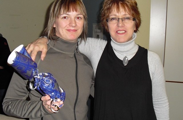 Haldið upp á afmæli