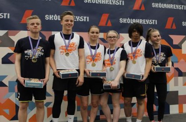 Skólahreysti / Stóru-Vogaskóli í úrslit