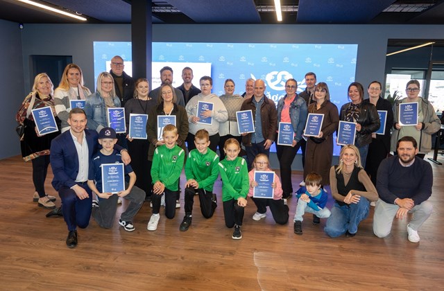 Meistaragarður hlýtur styrk frá Blue