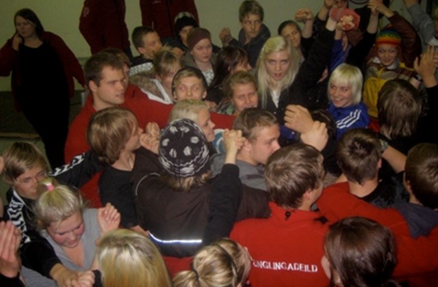 Björgunarsveitin í heimsókn