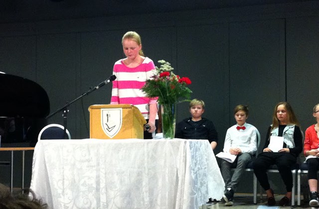 Tvenn verðlaun á lokahátíð Stóru upplestrarkeppninnar í Garði