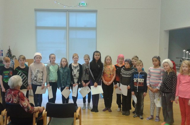 Upplestur í Álfagerði