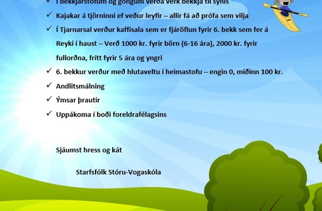 Vorhátíð -Uppstigningardagur