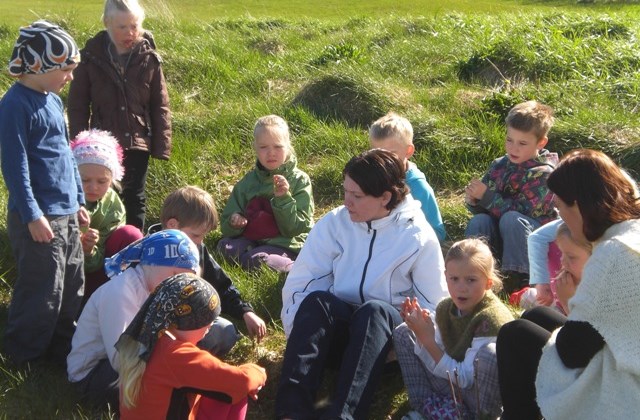 Útikennsla í sumaryl