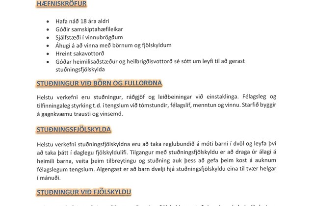 Vilt þú láta gott af þér leiða ?